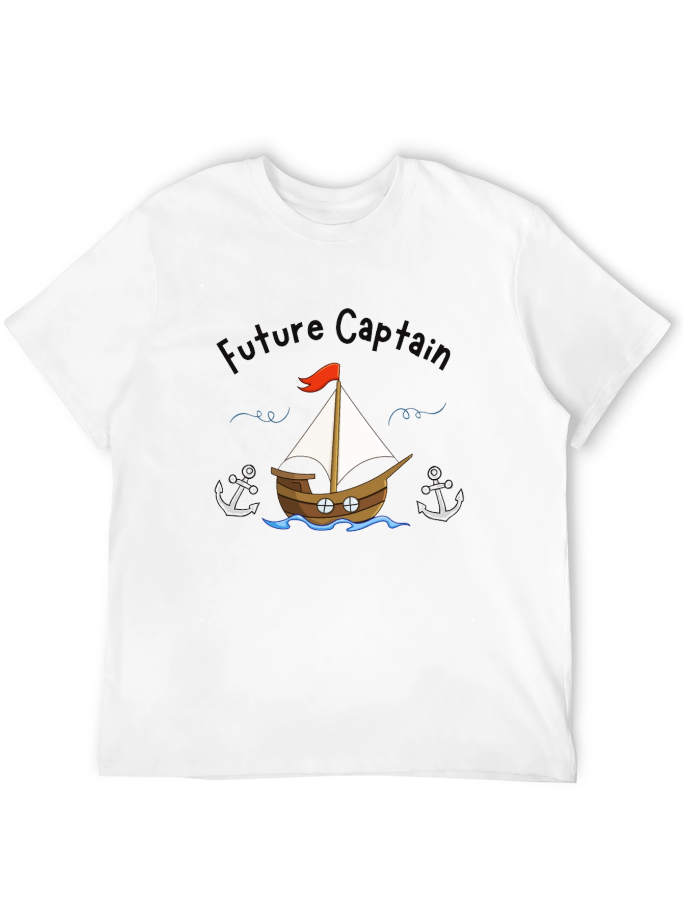 Future Captain T-Shirt - Nautical Theme