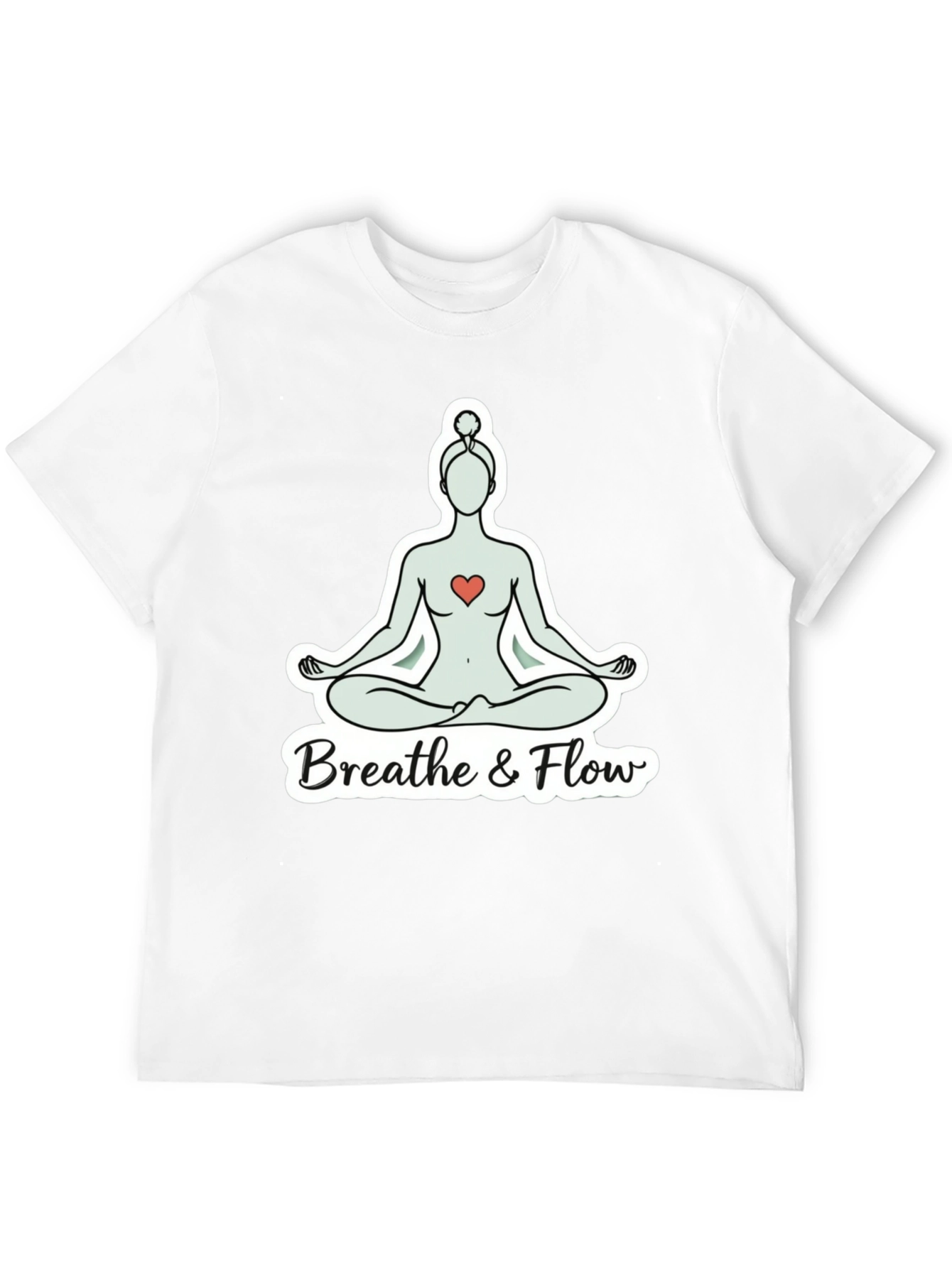 Meditative Flow T-Shirt - Breathe & Flow