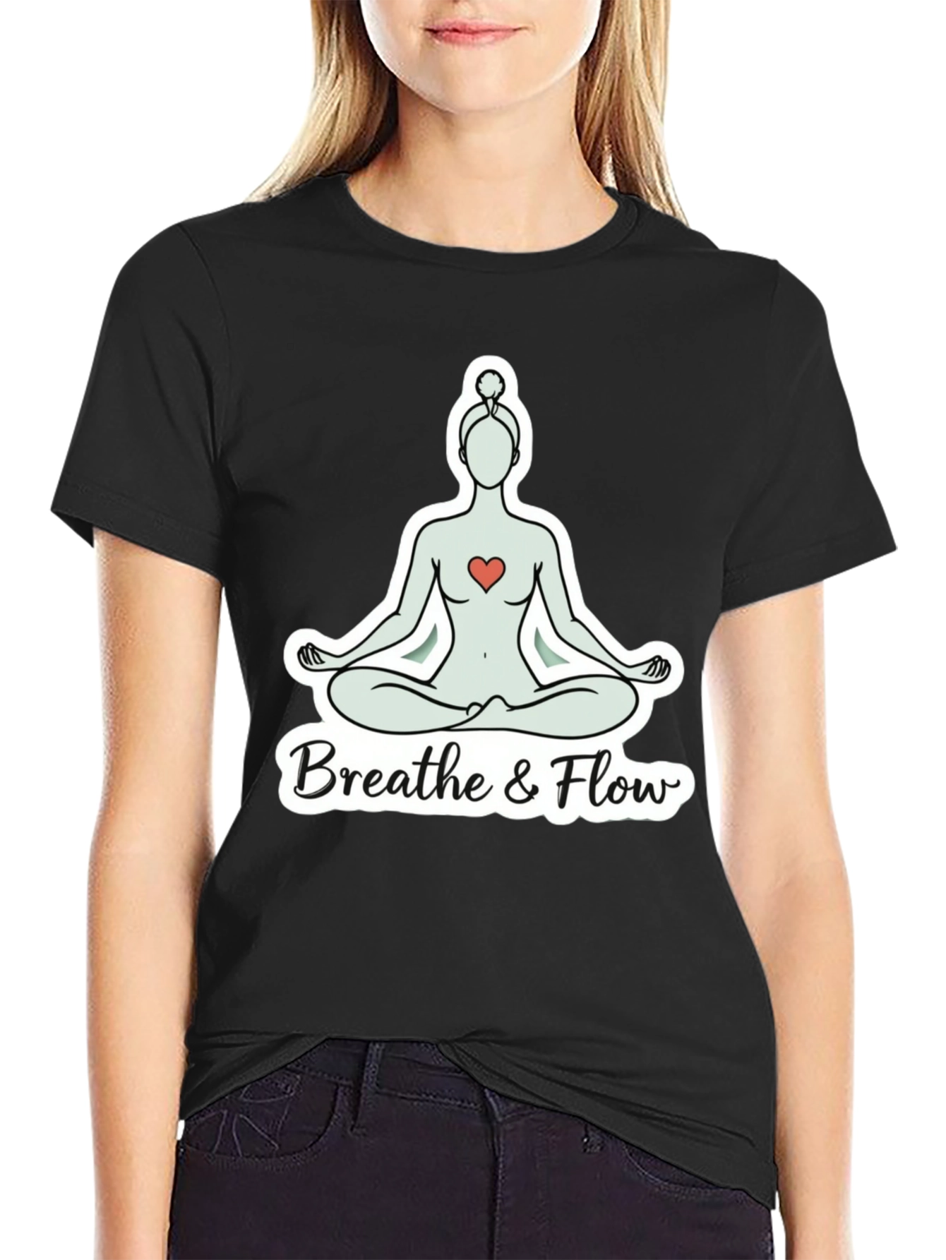 Meditative Flow T-Shirt - Breathe & Flow