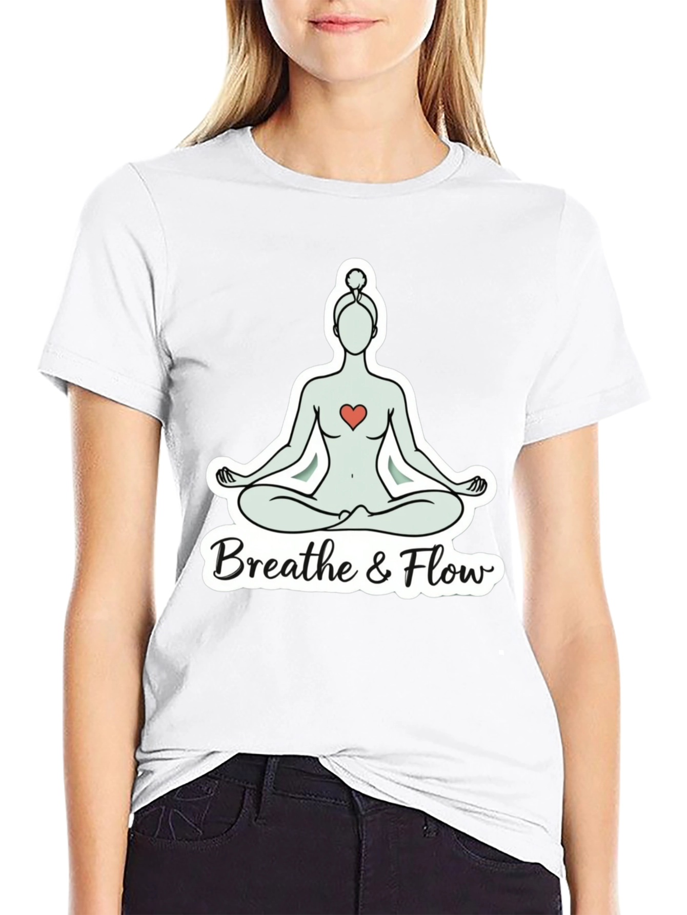 Meditative Flow T-Shirt - Breathe & Flow