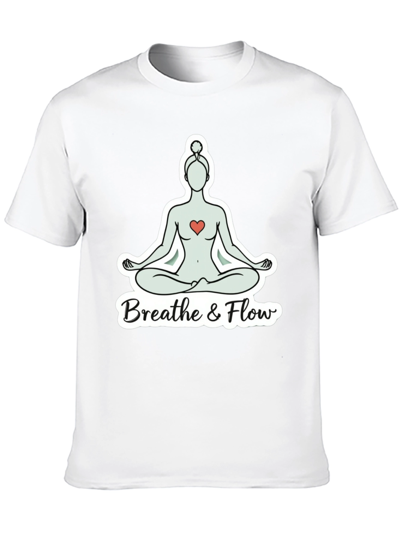 Meditative Flow T-Shirt - Breathe & Flow