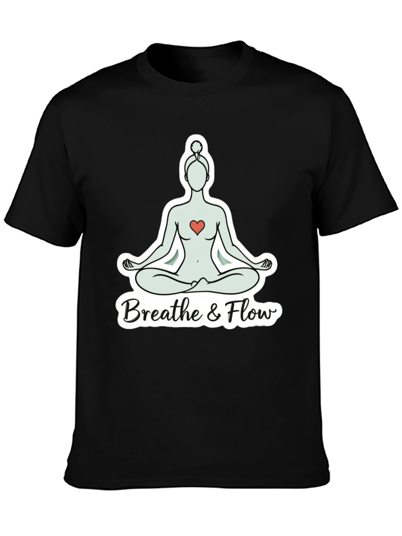 Meditative Flow T-Shirt - Breathe & Flow