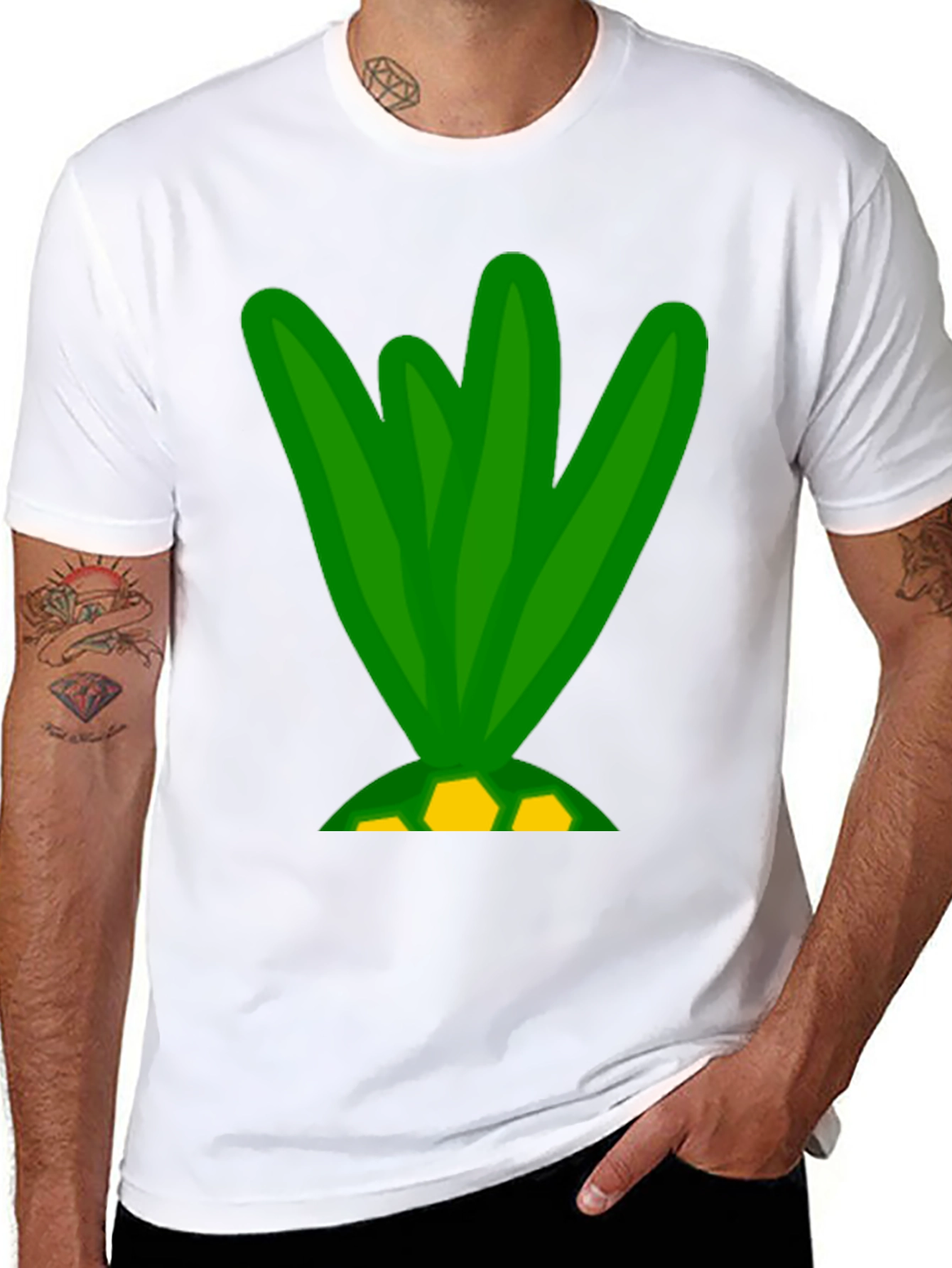 Funny Pineapple T-Shirt - Tropical Fruit Graphic Tee