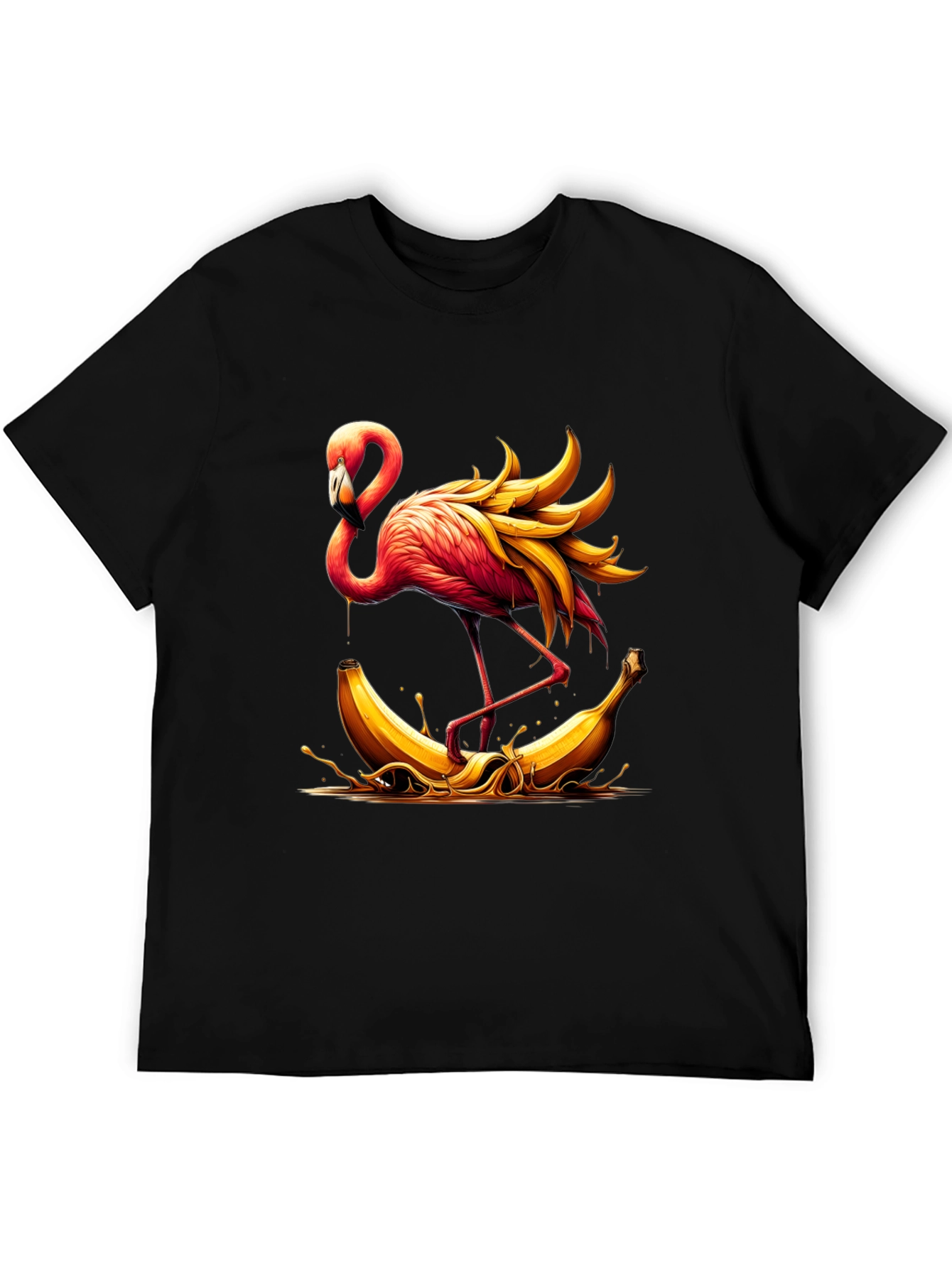 Flamingo Banana T-Shirt