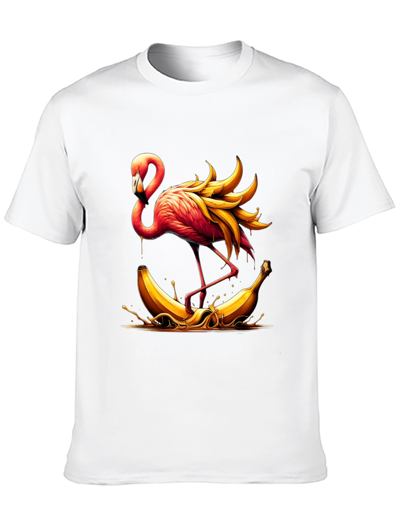 Flamingo Banana T-Shirt