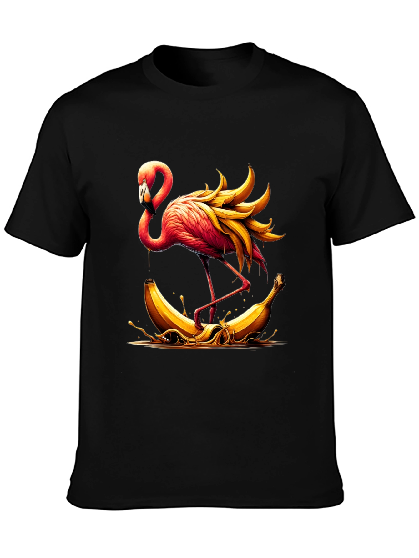 Flamingo Banana T-Shirt