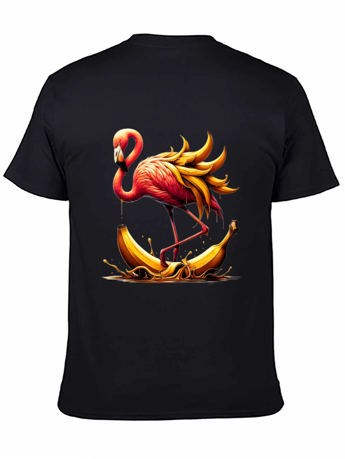 Flamingo Banana T-Shirt