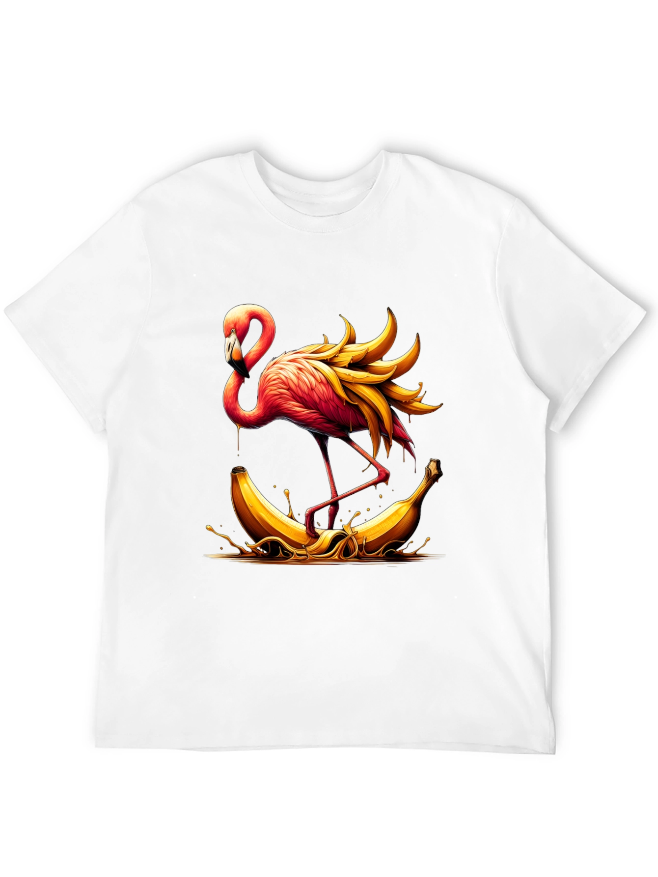 Flamingo Banana T-Shirt