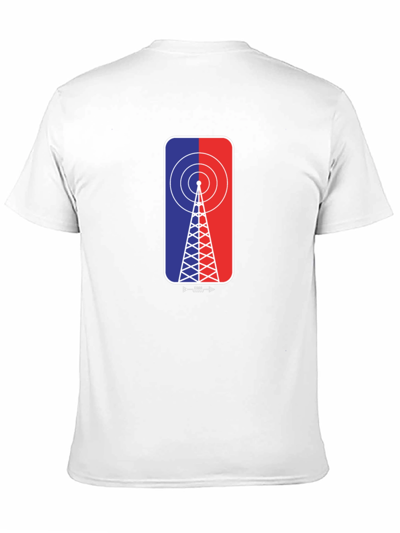 Retro Antenna T-Shirt - Black