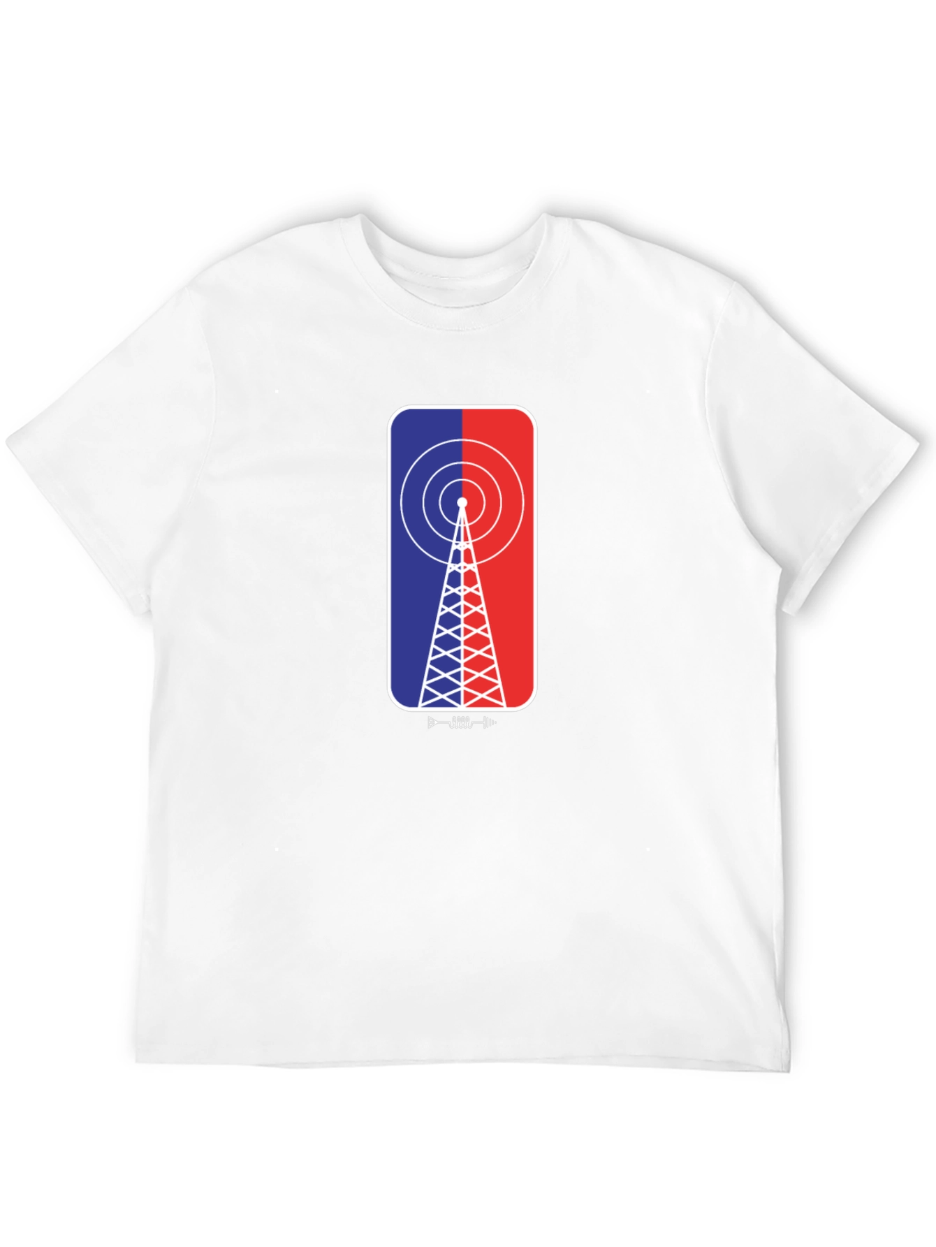 Retro Antenna T-Shirt - Black