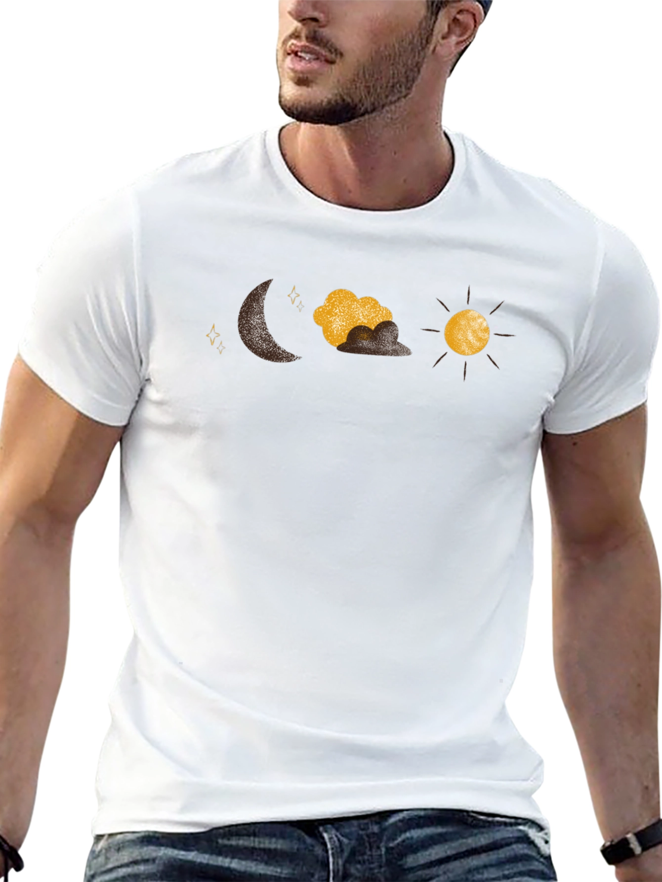 Day and Night Graphic Tee