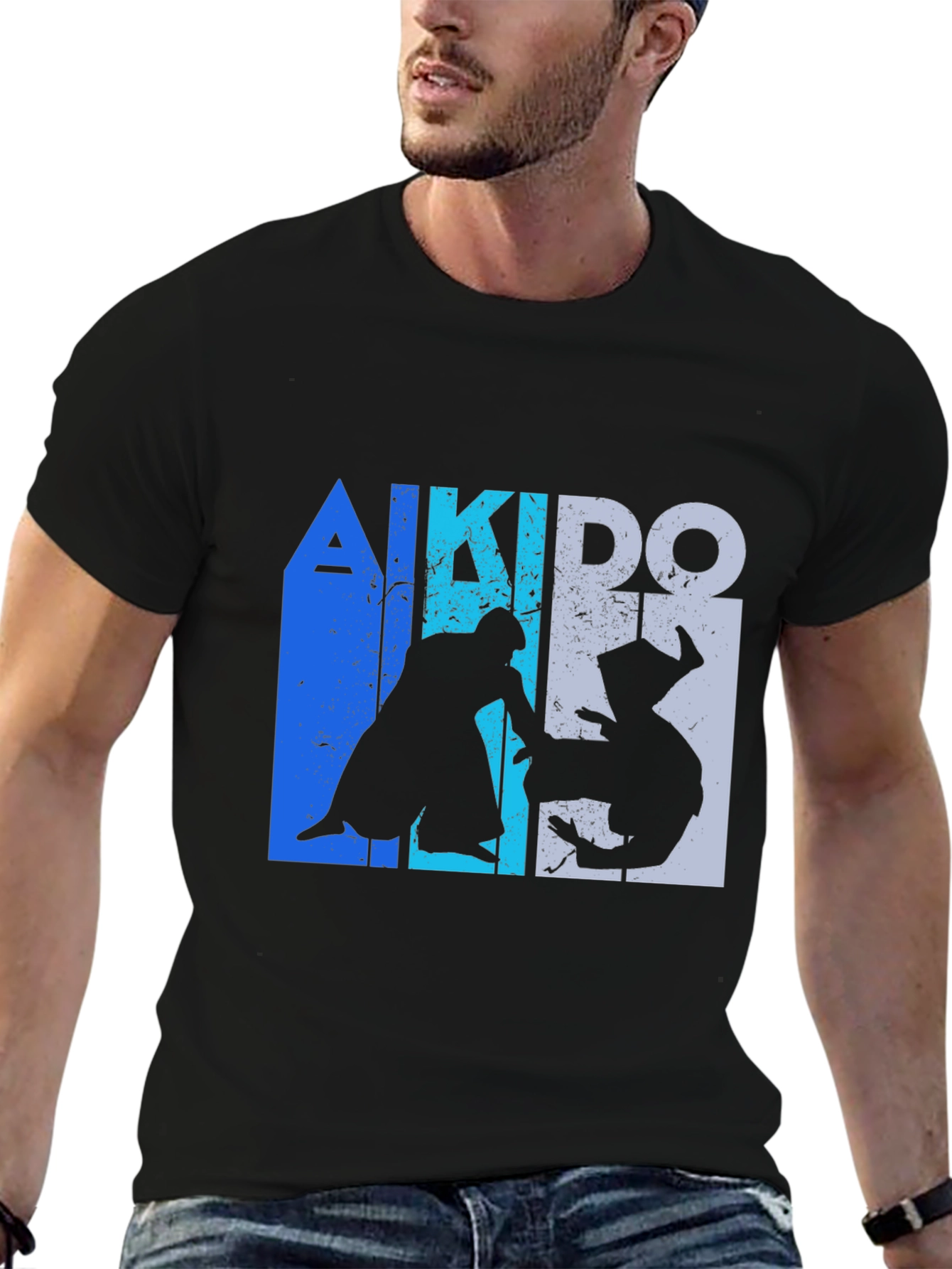 Aikido Martial Arts Graphic T-Shirt