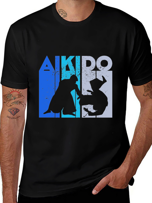 Aikido Martial Arts Graphic T-Shirt