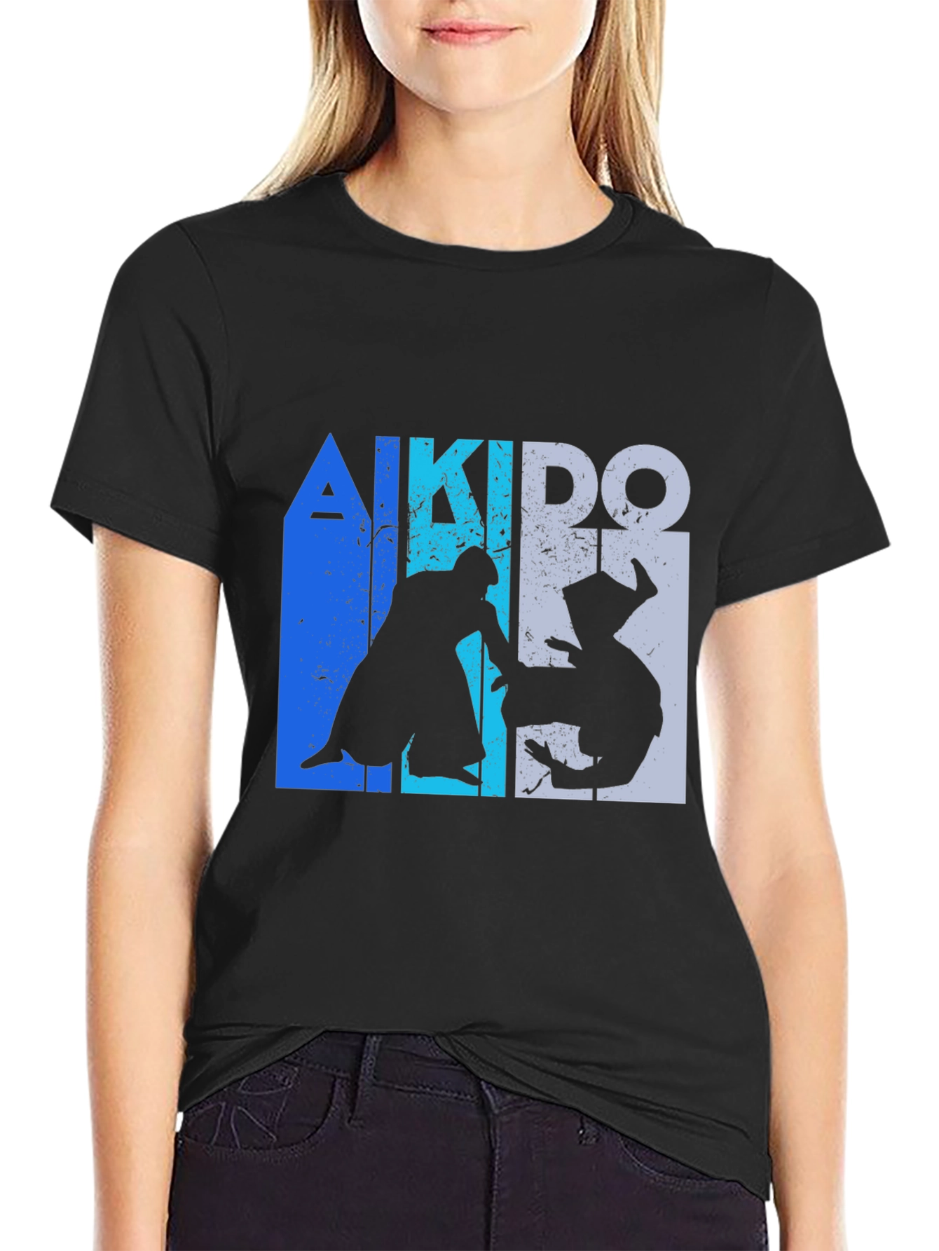 Aikido Martial Arts Graphic T-Shirt