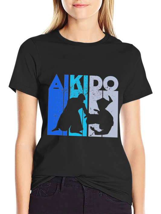 Aikido Martial Arts Graphic T-Shirt
