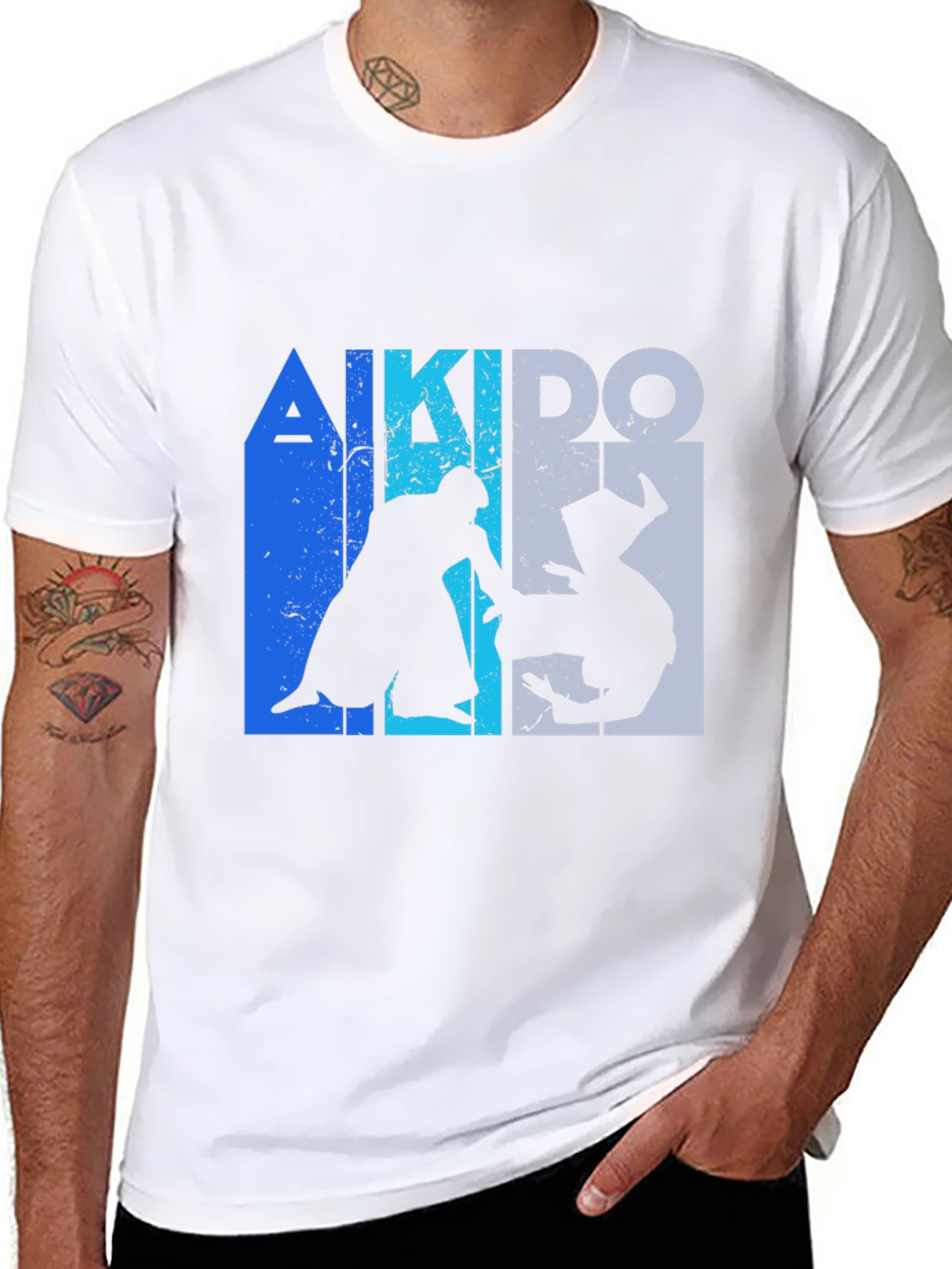 Aikido Martial Arts Graphic T-Shirt