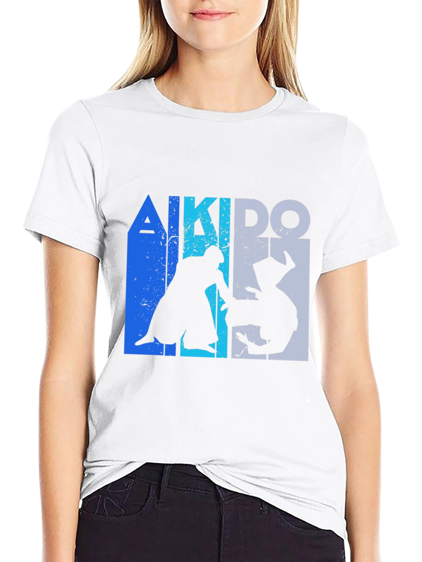 Aikido Martial Arts Graphic T-Shirt