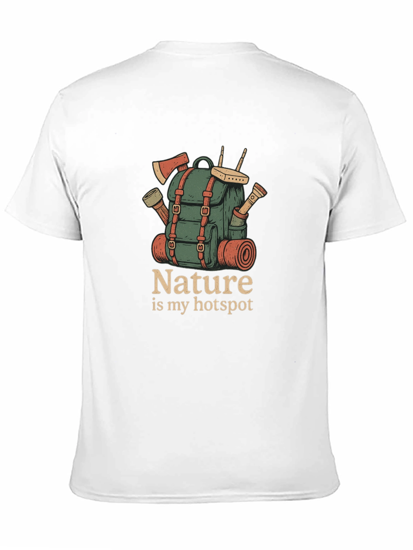 Nature Hotspot Graphic Tee - Outdoor Adventure Shirt