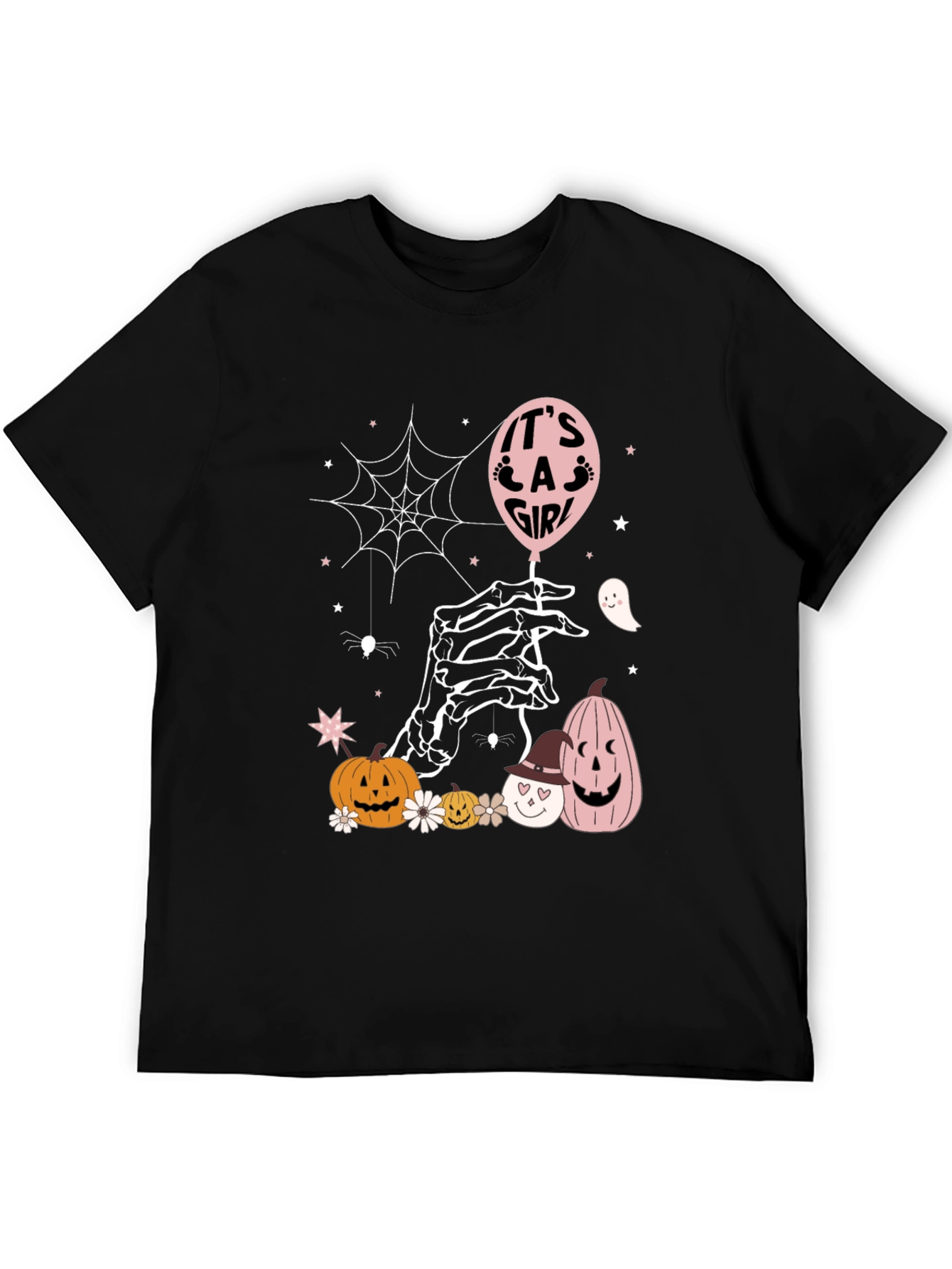 Its a Girl Halloween Baby Shower T-Shirt