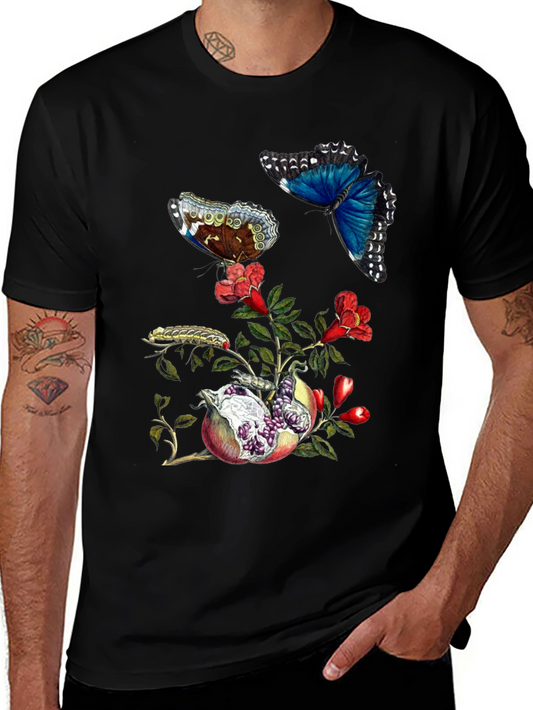 Botanical Butterfly Graphic Tee