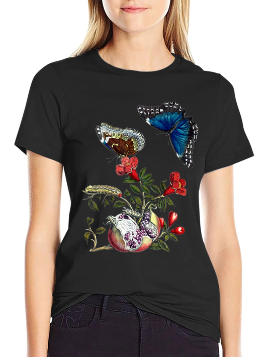 Botanical Butterfly Graphic Tee