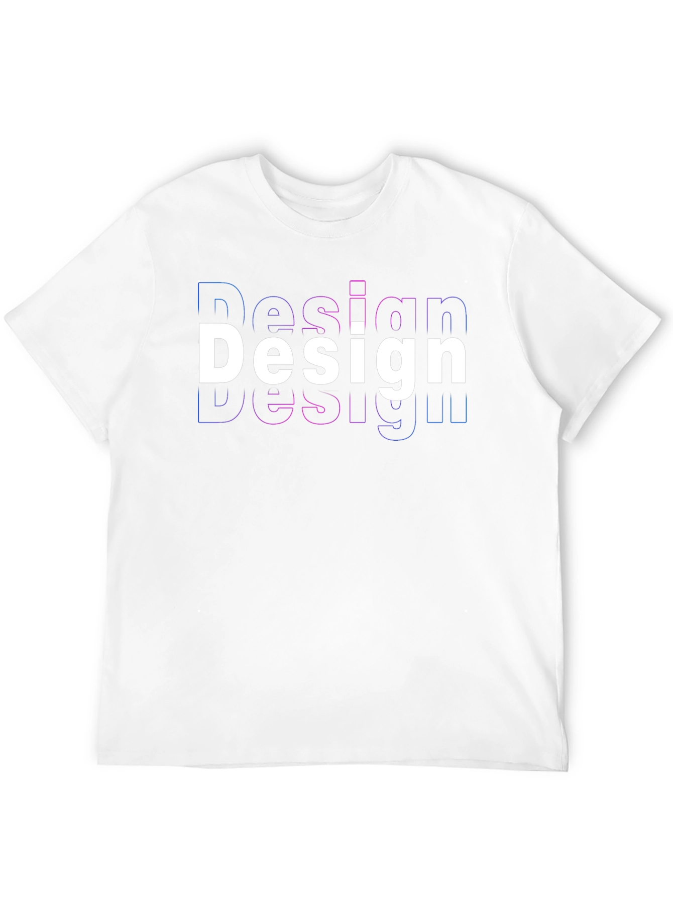 Stylish Black T-Shirt with Design Graphic