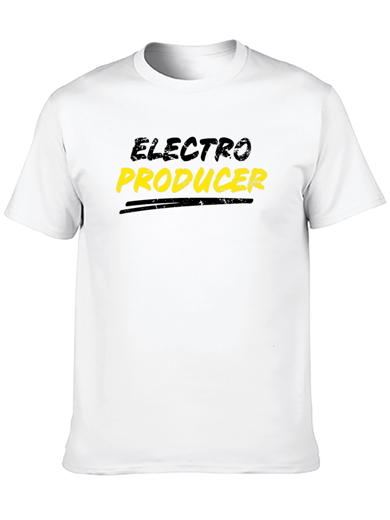 Electro Producer Graphic T-Shirt - Black