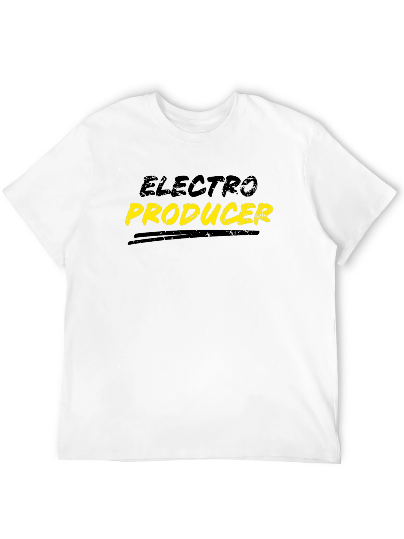 Electro Producer Graphic T-Shirt - Black