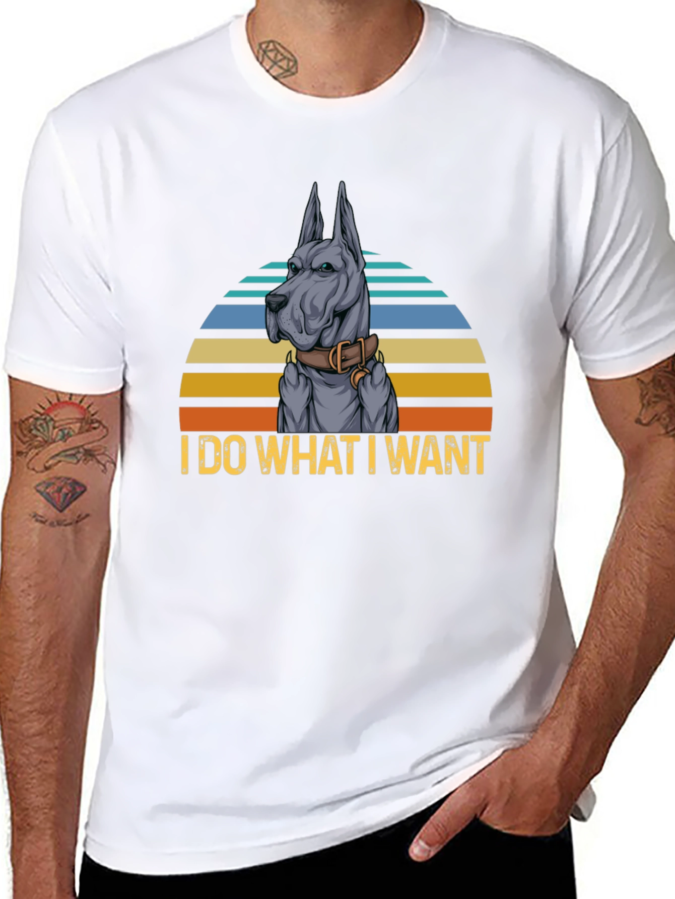I Do What I Want Dog T-Shirt