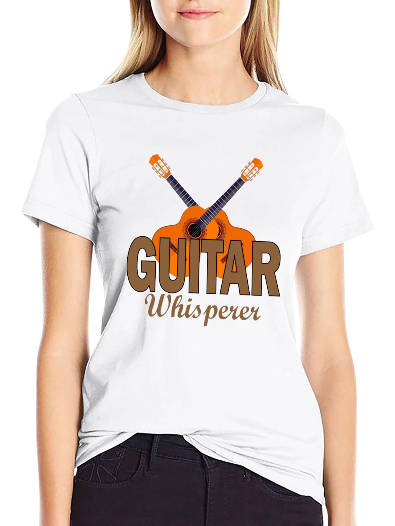 Guitar Whisperer Graphic T-Shirt Music Lover Tee