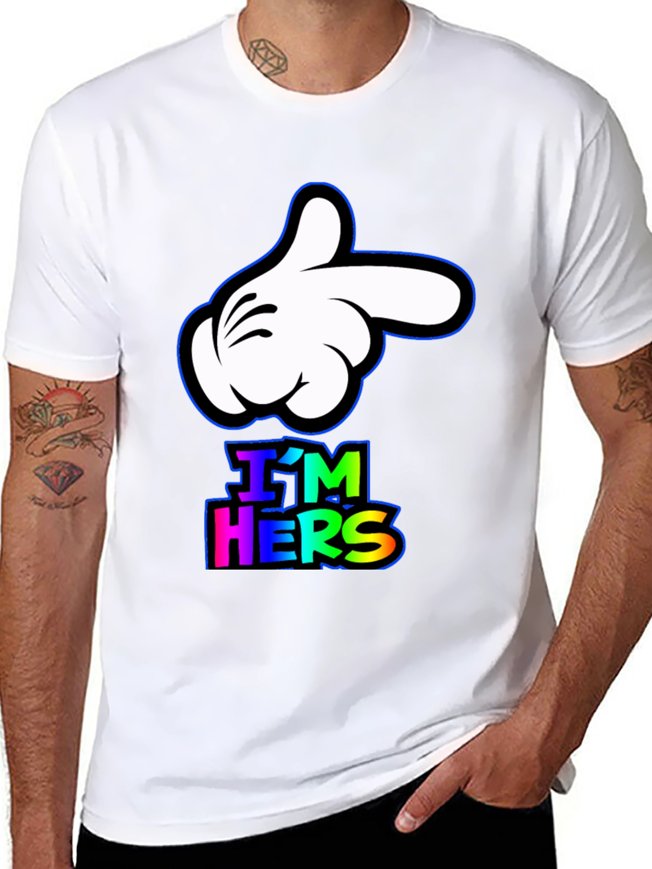 Im Hers Matching Couple T-Shirt