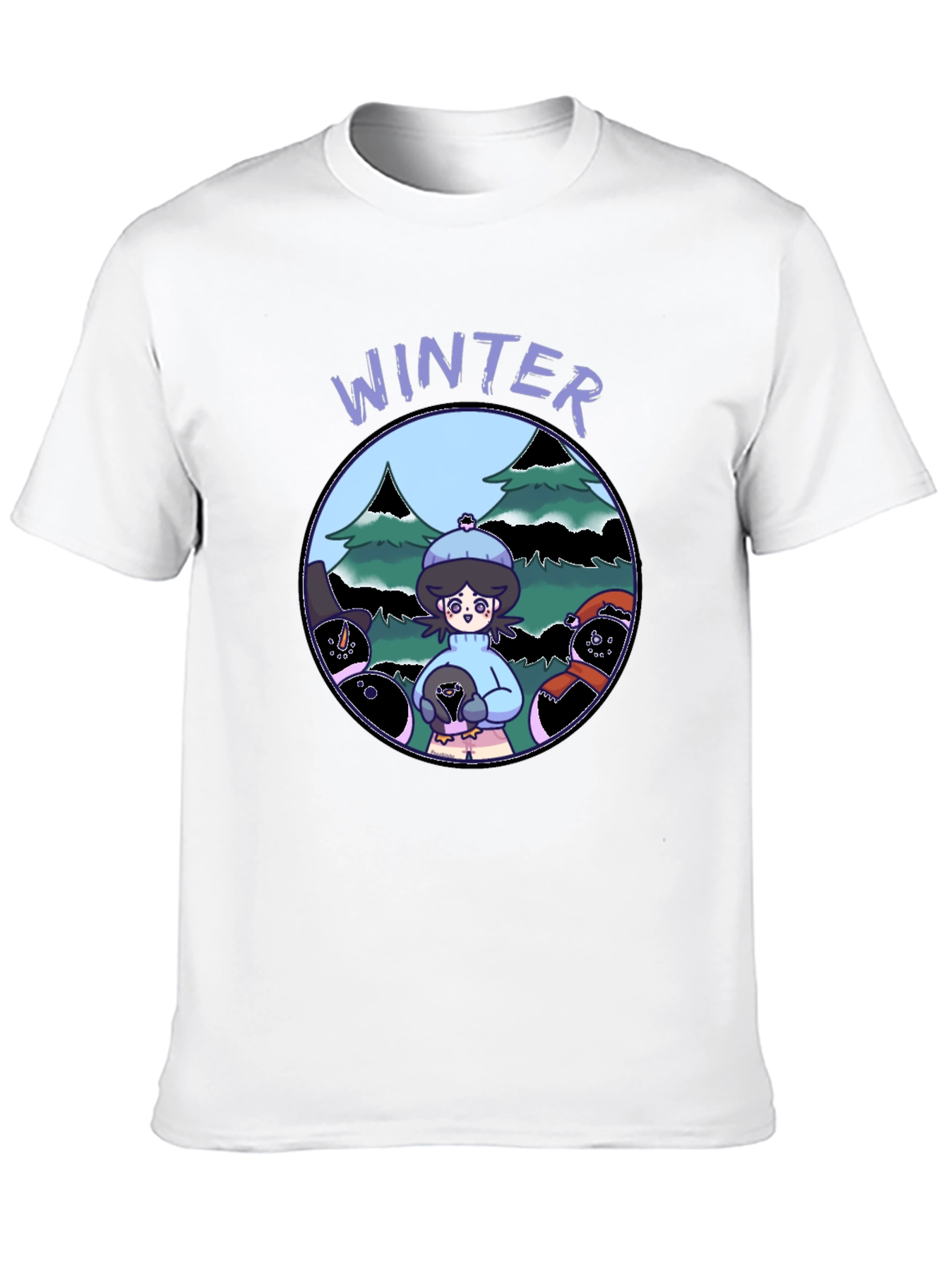 Winter Scene Graphic Tee