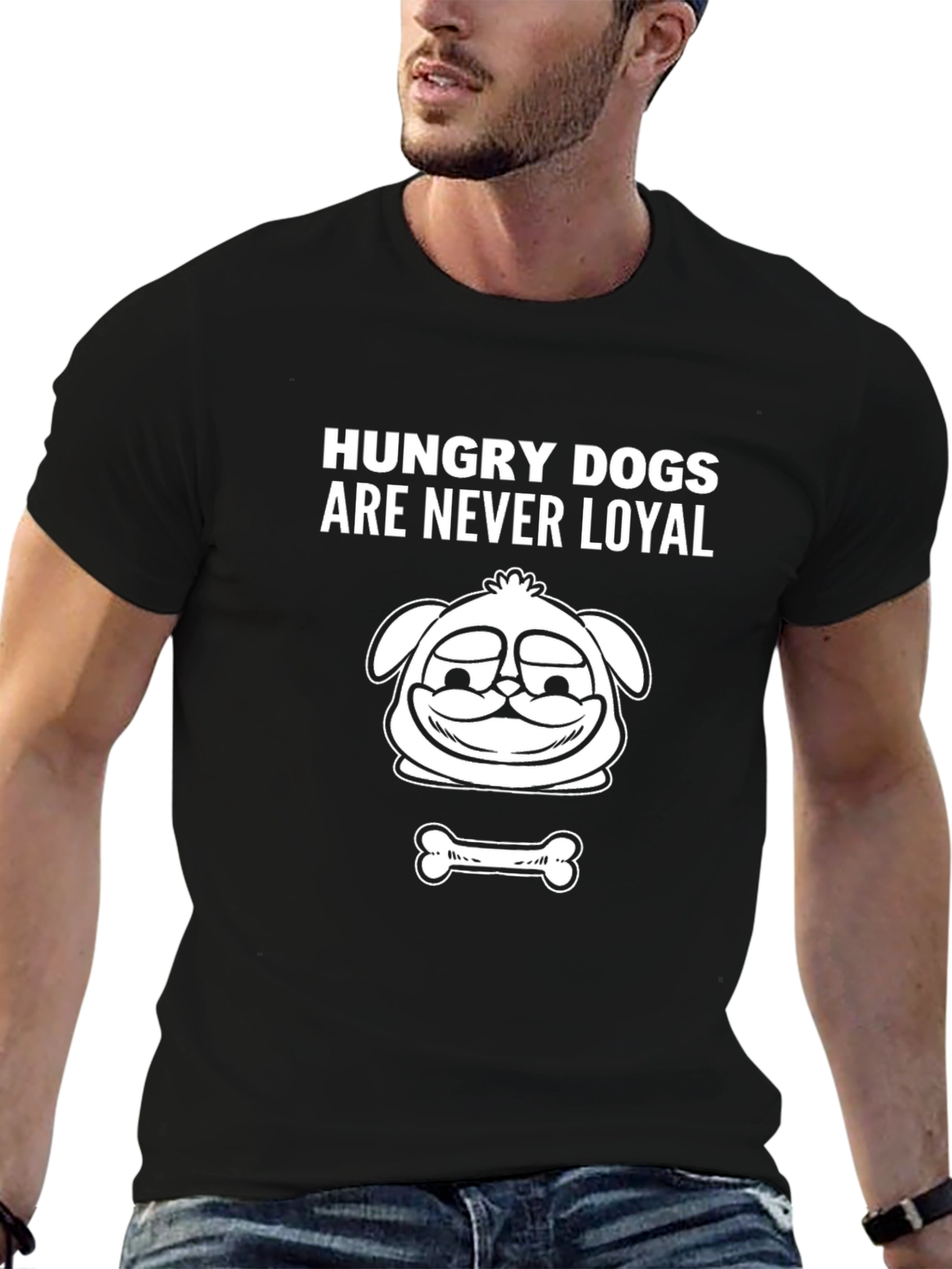Hungry Dogs Never Loyal Graphic Tee