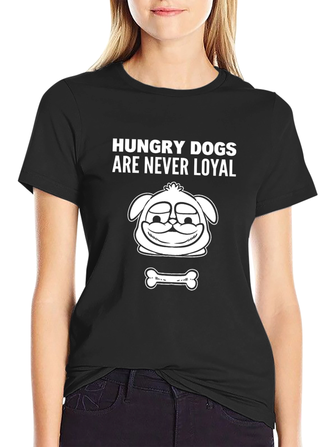 Hungry Dogs Never Loyal Graphic Tee
