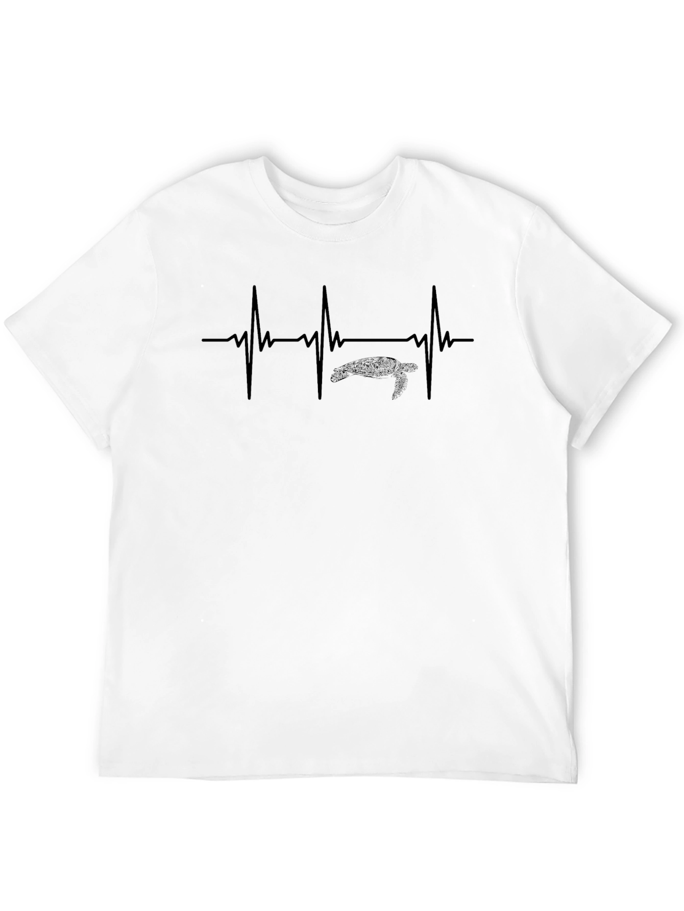 Turtle Heartbeat T-Shirt - Sea Life Love