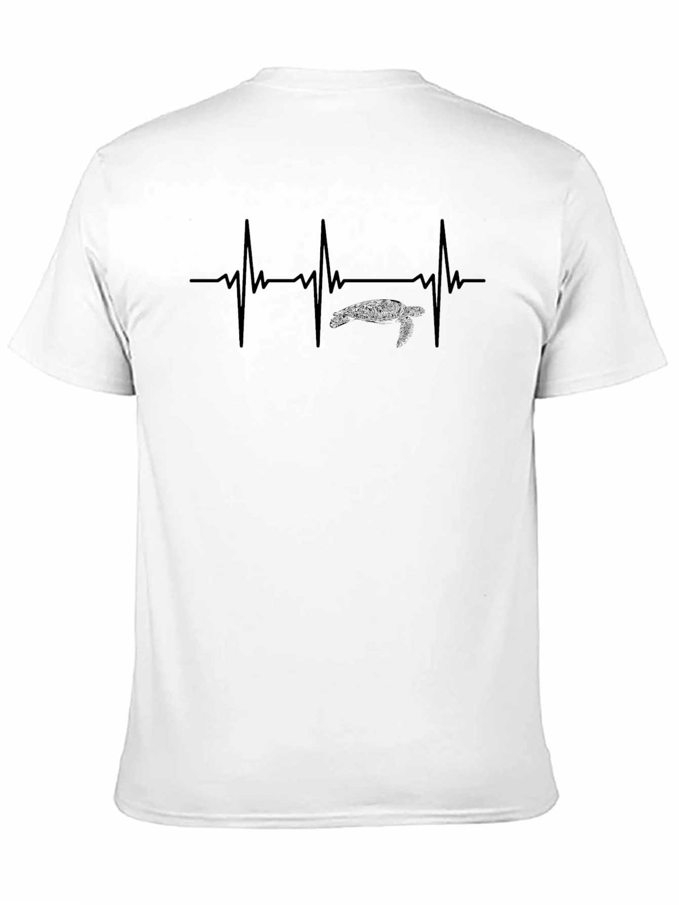 Turtle Heartbeat T-Shirt - Sea Life Love