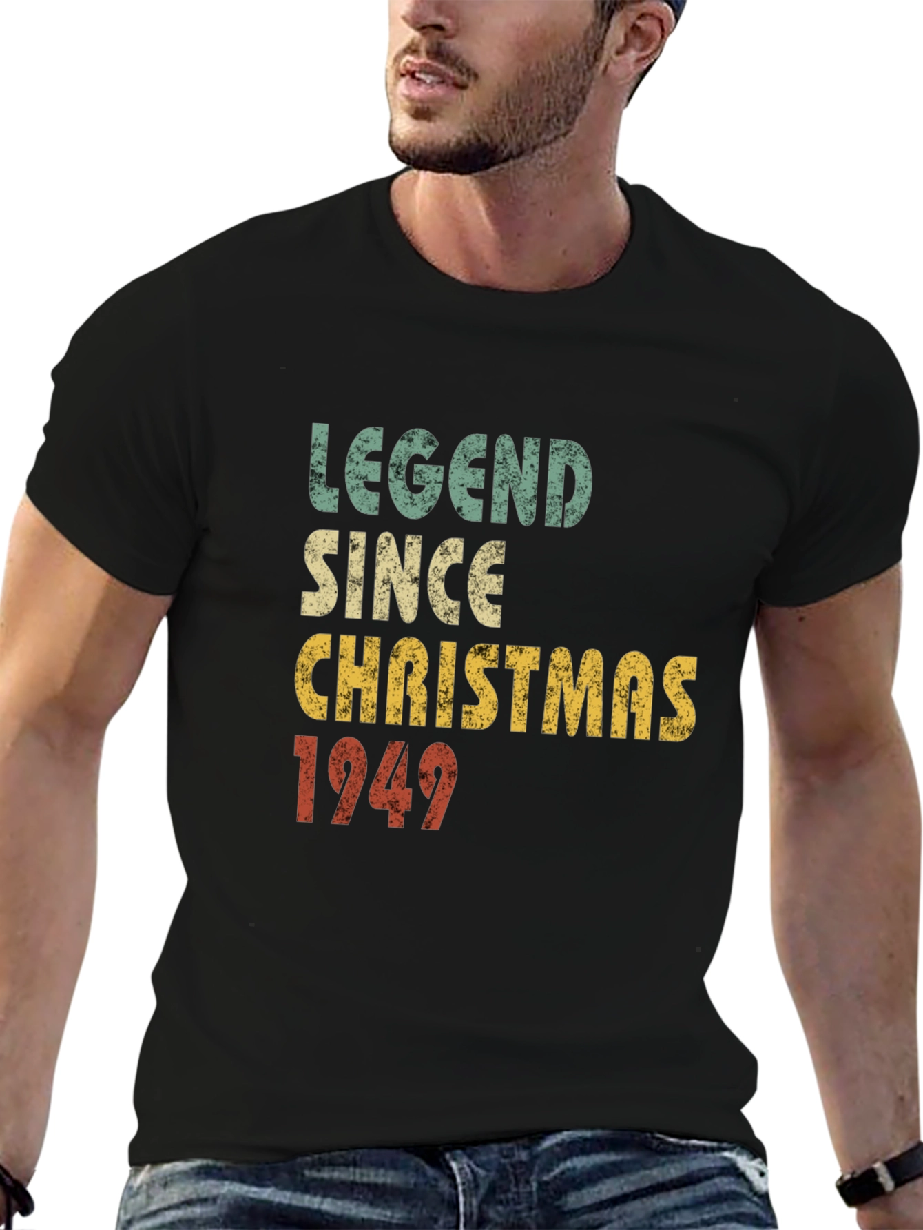 Legend Since Christmas 1949 Graphic T-Shirt