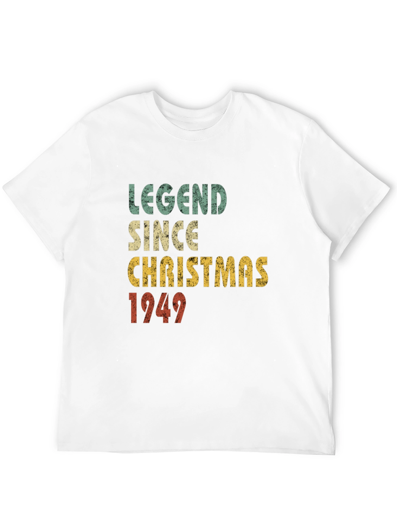 Legend Since Christmas 1949 Graphic T-Shirt