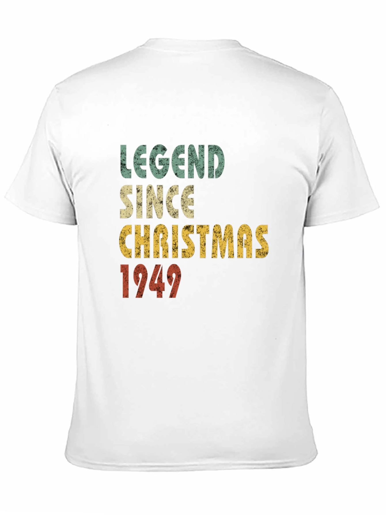 Legend Since Christmas 1949 Graphic T-Shirt