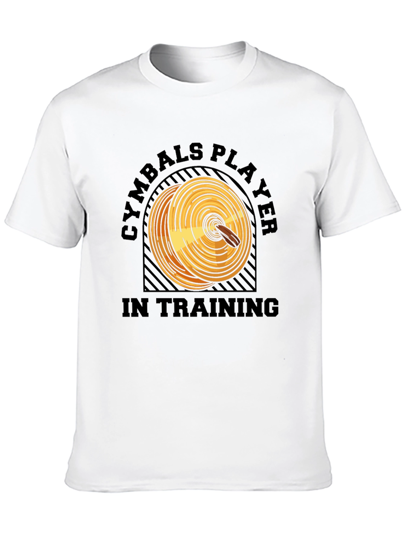 Cymbals Player in Training Graphic T-Shirt