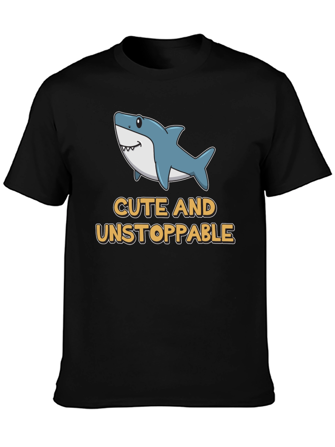 Cute Shark Graphic Tee - Unstoppable Style