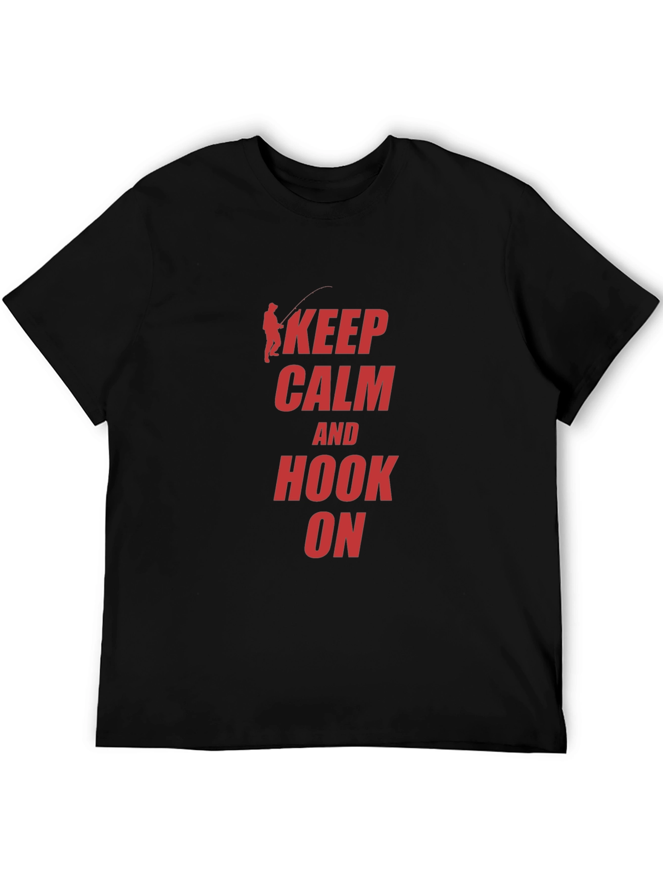 Keep Calm and Hook On Fishing T-Shirt