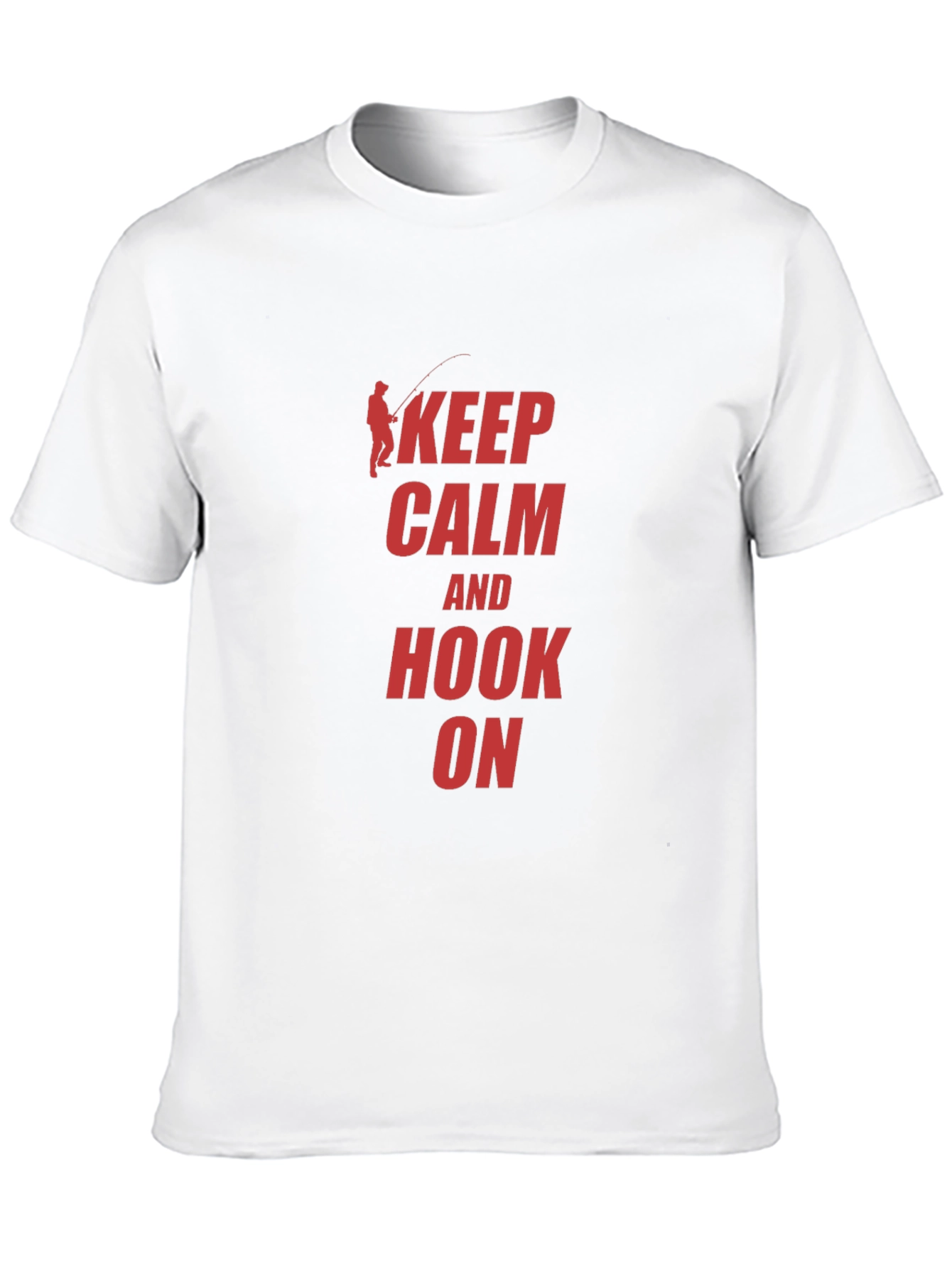 Keep Calm and Hook On Fishing T-Shirt