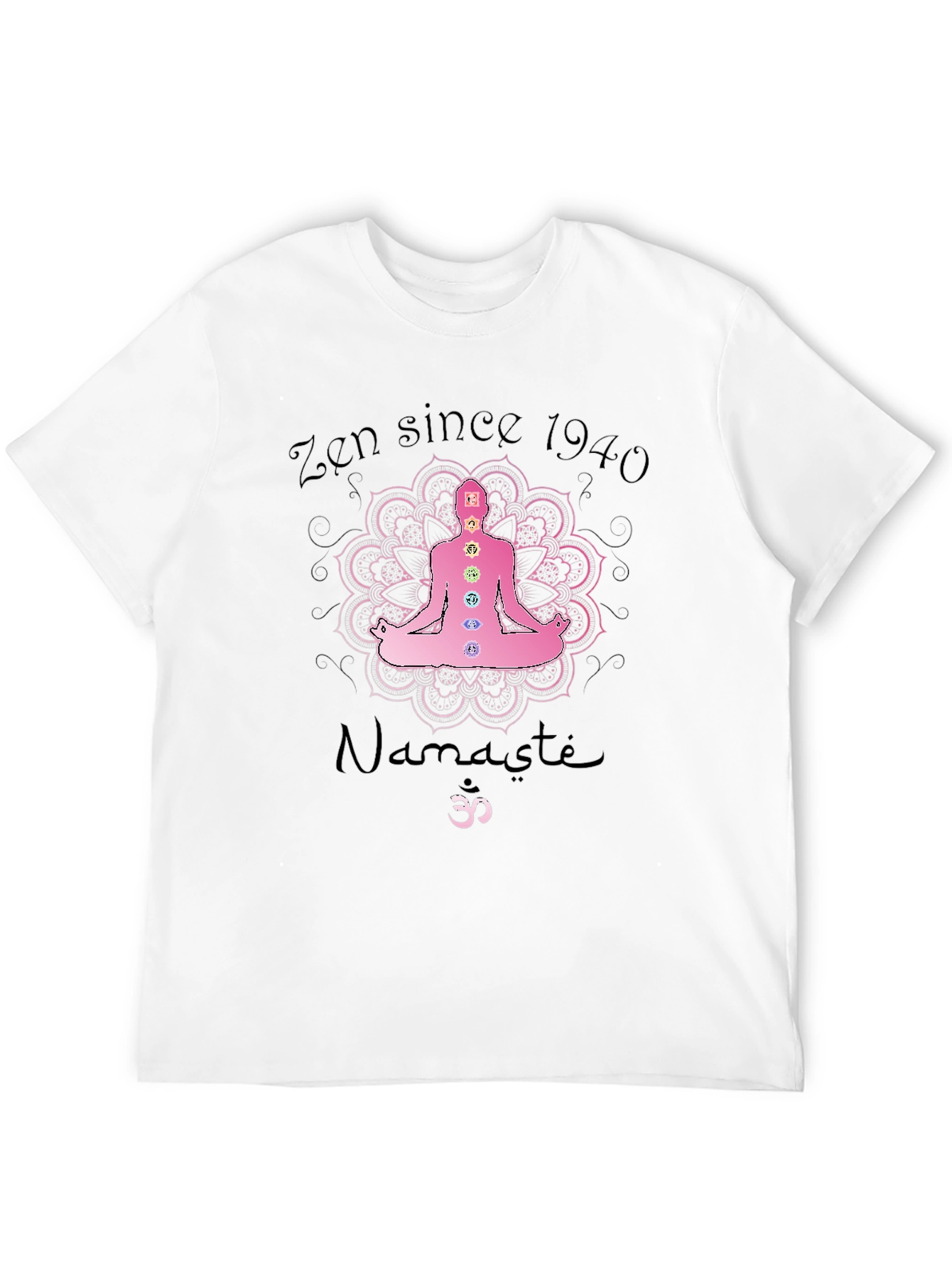 Zen Since 1940 Black Yoga T-Shirt