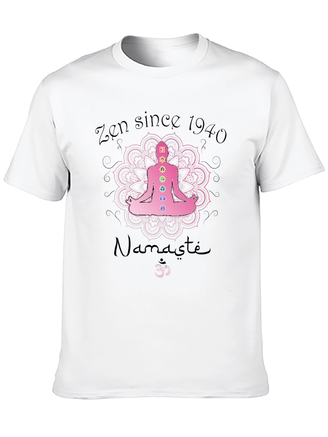 Zen Since 1940 Black Yoga T-Shirt