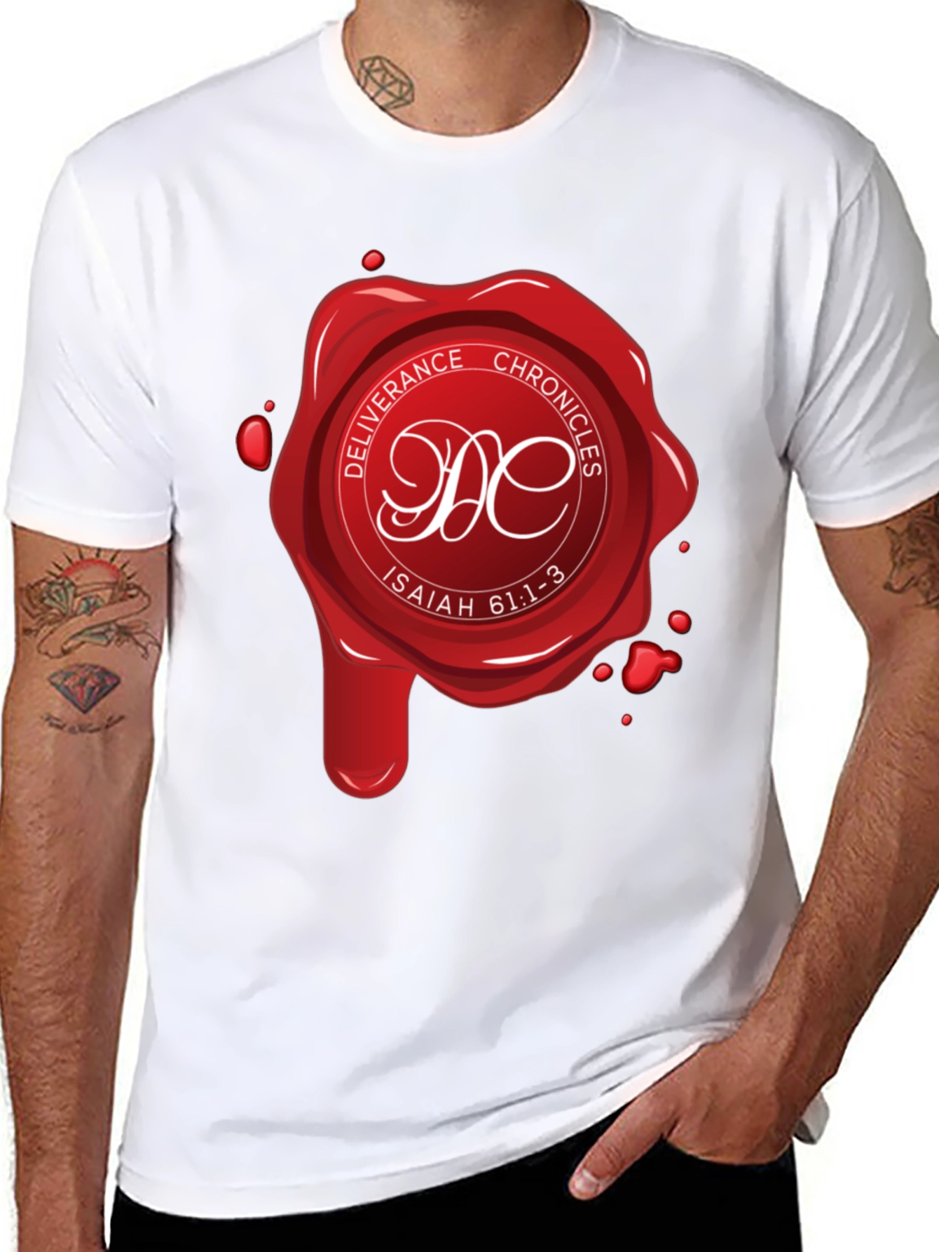 Deliverance Chronicles Graphic T-Shirt - Isaiah 61:1-3