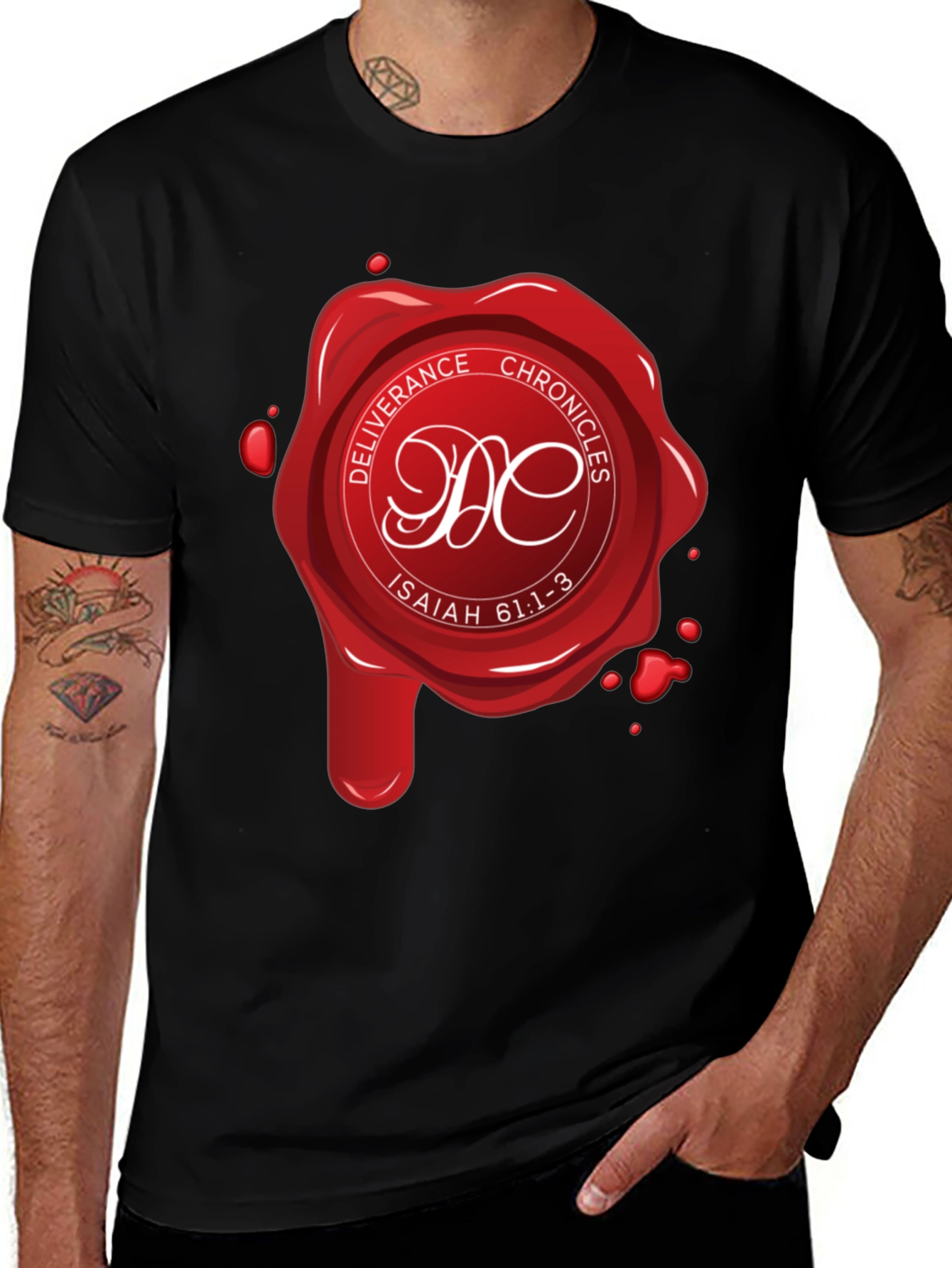 Deliverance Chronicles Graphic T-Shirt - Isaiah 61:1-3