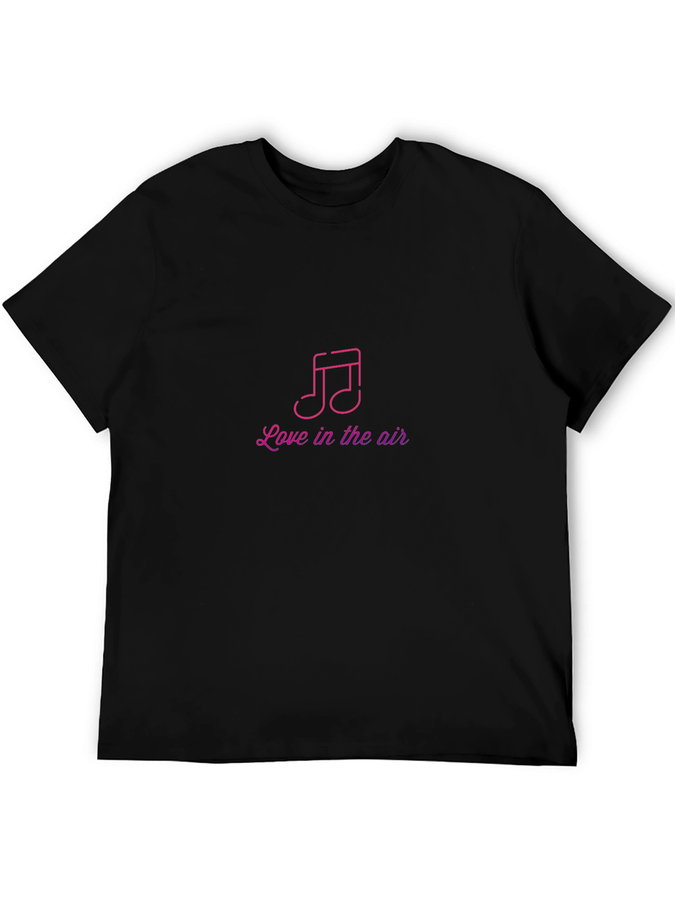 Love in the Air Music Note Tee