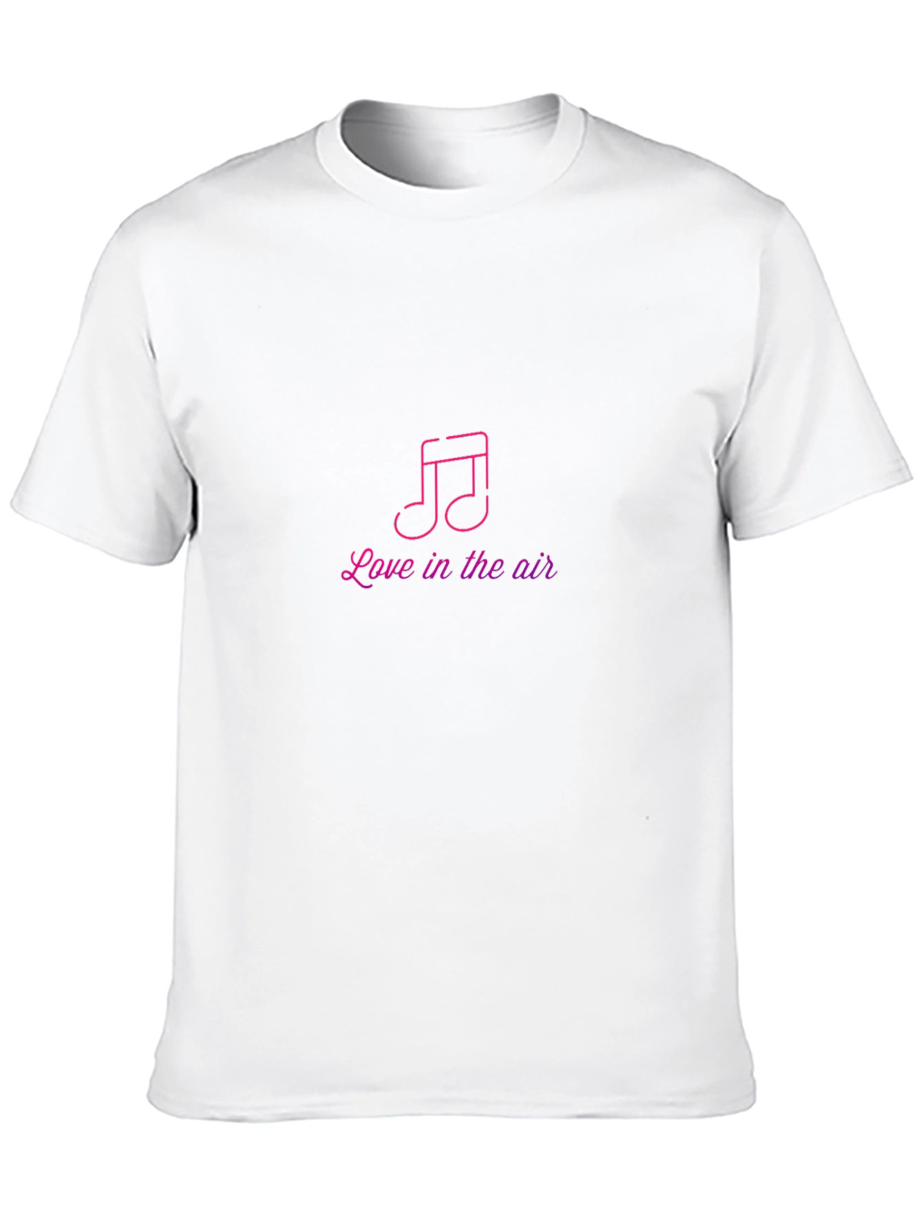 Love in the Air Music Note Tee