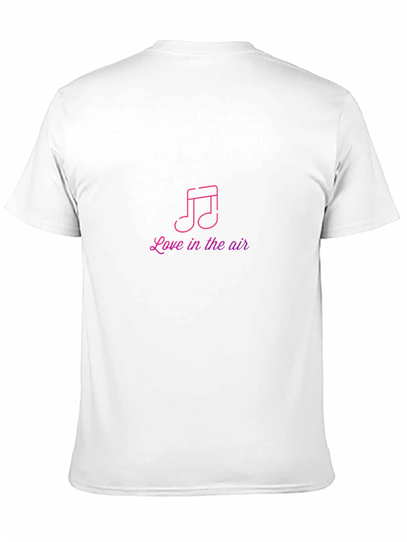 Love in the Air Music Note Tee